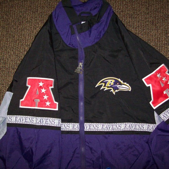 BALTIMORE RAVENS NFL Starter Nylon Safari Jacket 2X - Picture 16 of 16